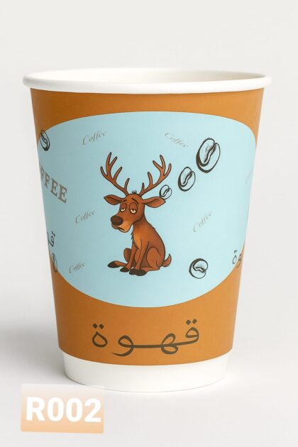 تصميم كاس ورقي